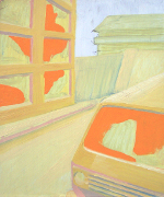 Ulice 1 / Street 1, olej na plátně / oil on canvas,  40X30, 2003