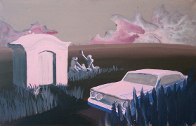 Nokturno B, akryl na plátně / acrylic on canvas, 75X115, 2005