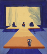  Porada IV / Meeting IV,  akryl na plátně / acrylic on canvas, 40X35, 2005