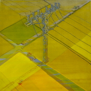  Vysoké napětí I / High voltage I, akryl na plátně / acrylic on canvas, 170X170, 2008