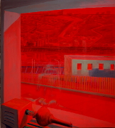  Obzor / Horizon, akryl na plátně / acrylic on canvas, 190X170, 2008