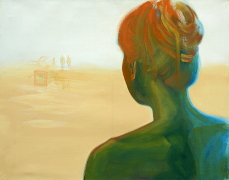    Slabý svit / Poor light, akryl na plátně / acrylic on canvas, 2008