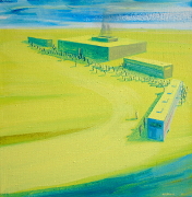 Poledne I / Midday I , akryl na plátně / acrylic on canvas, 50X50, 2010