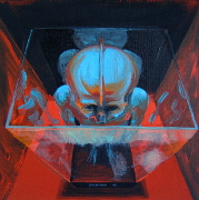  Humanoid IV, akryl na plátně / acrylic on canvas, 50X50, 2010