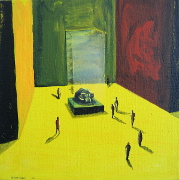  Humanoid, akryl na plátně / acrylic on canvas, 45X45, 2010