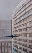 Jižňák, akryl na plátně / acrylic on canvas,  140 X85, 2005