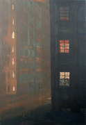  Nokturno I / Nocturno I, akryl na plátně /acrylic on canvas, 175X120, 2005